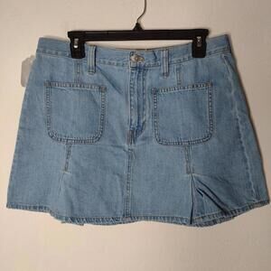 NWOT Madewell Women's Denim Skirt Size 28